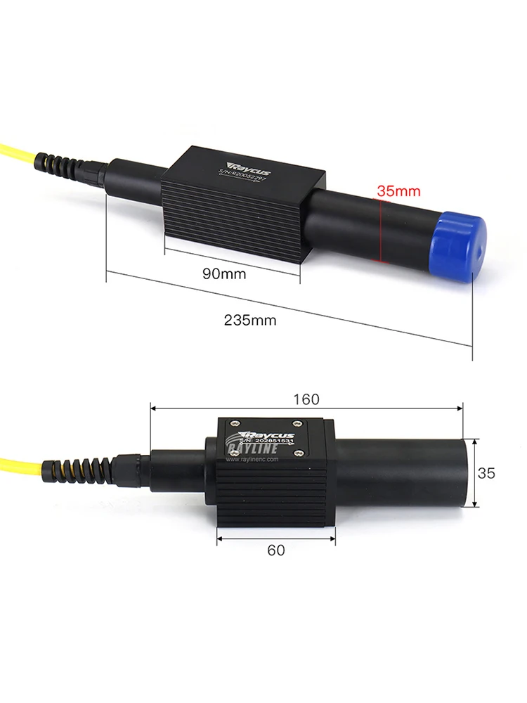 Macchina per marcatura Laser a fibra originale 20W 30W 50W modulo sorgente Laser Raycus GQM 1064nm per marcatura di metalli Laser per saldatura a bassa potenza