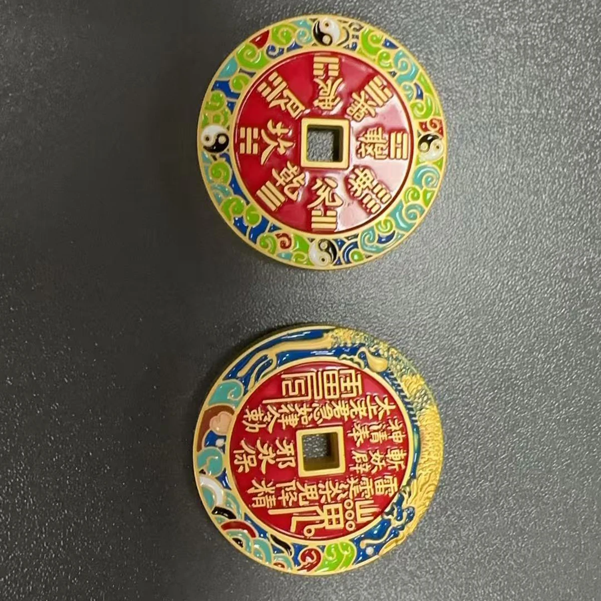 

Металлическая кнопка-фиджет Lucky Copper Coin: снимает стресс, помогает при СДВГ, портативный EDC-гаджет для офиса, подарок для взрослых