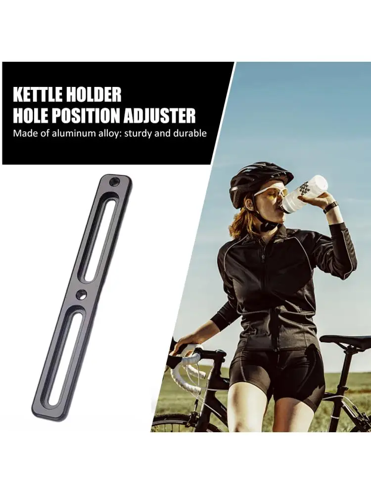 AliExpress Bottle Cage Hole Position Adjuster Aluminum Alloy MTB Kettle Cage Conversion Base Multifunctional Lightweight Cycling Supplies