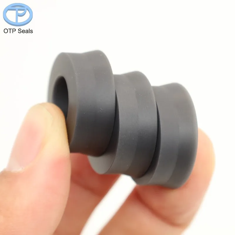PU Rod Seal Custom Seals Heavy Duty Ultra-hard Polyurethane Reciprocating Hydraulic Cylinder Wear Resistant OEM ODM