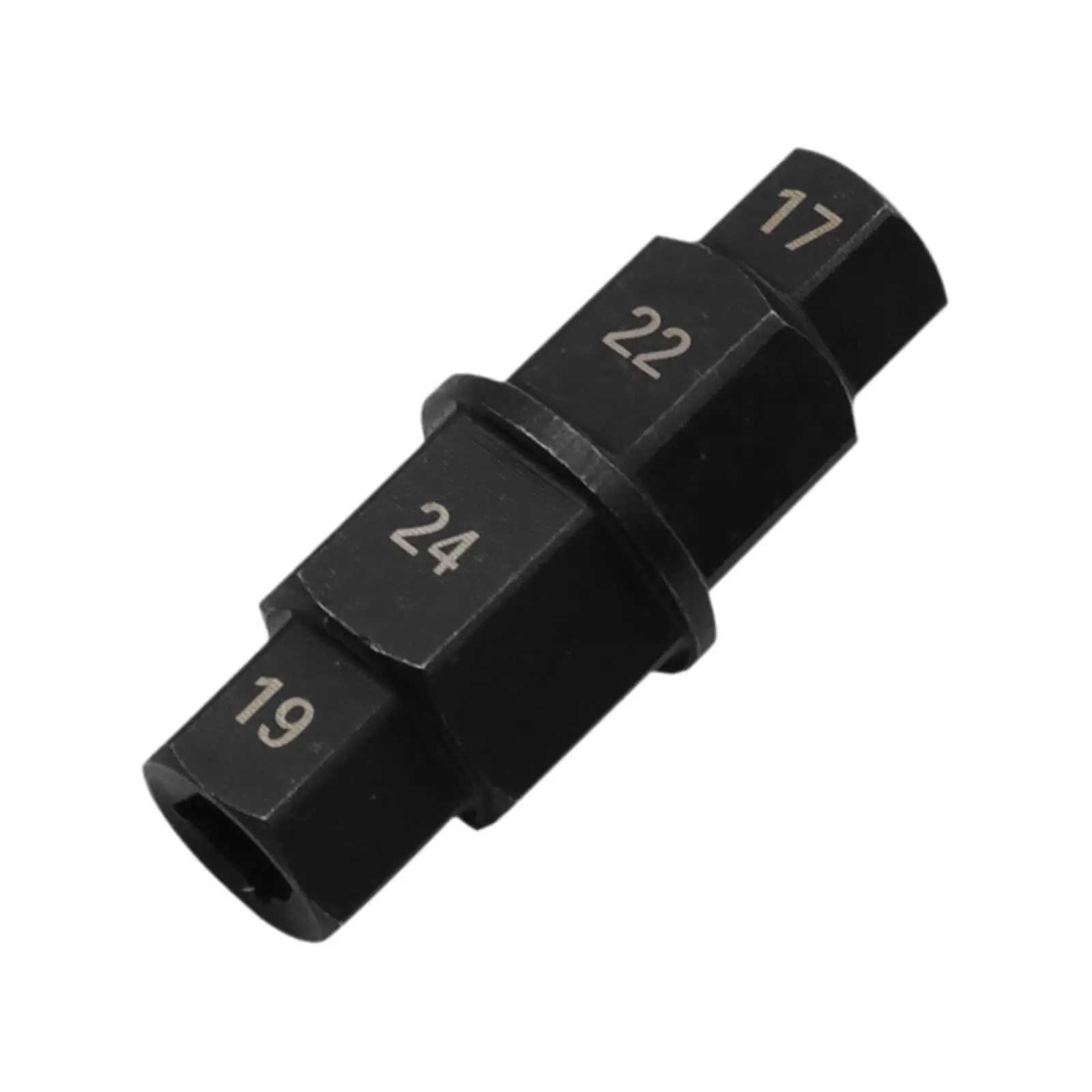 Alloy Steel Hex Axle Adapter Spindle Key Wrench for Motorcycle Front Wheel Tire Change Professional Repair Tools