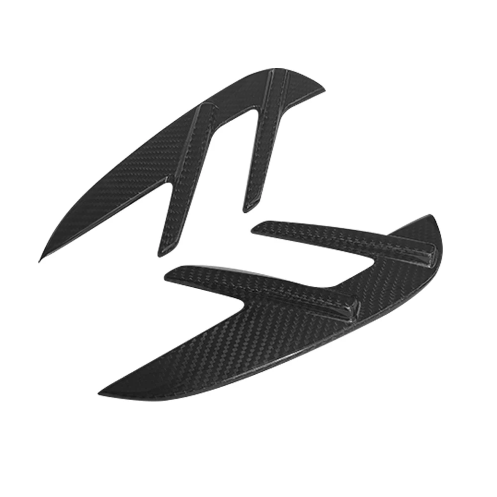 

For BMW M3 G80 Side Fenders Splitter Dry Carbon OEM Style Side Bumper Air Vents Trim Fenders Cover 2020+