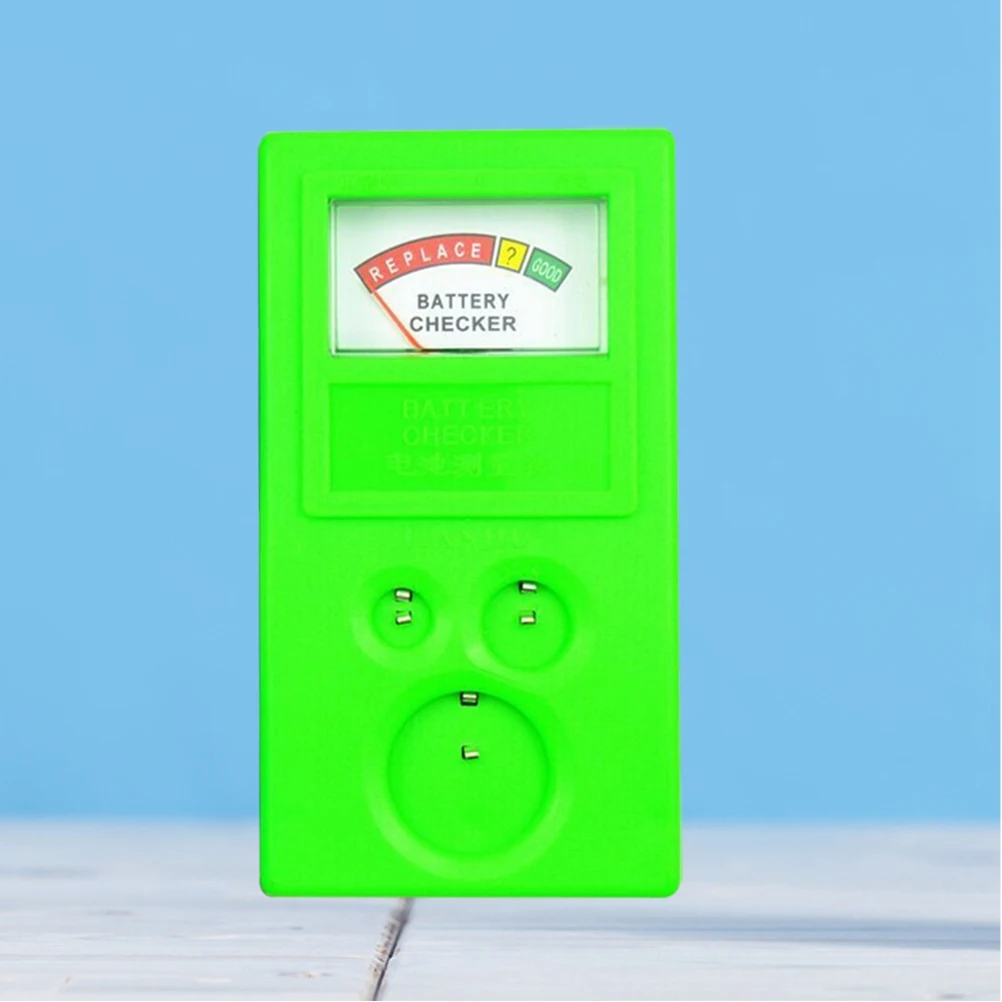 

Universal Tester for 1.55V 3V Button Cell Professional Portable Compact Lightweight Household Meter Checker Instrument