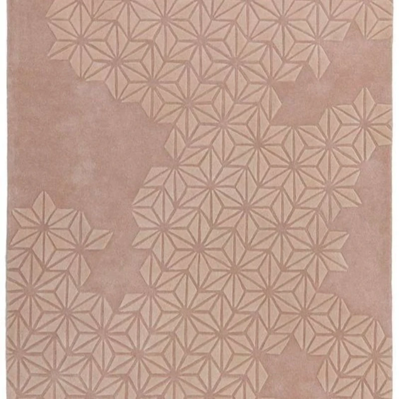 

High-end wool handmade carpet living room light luxury high-end Italian minimalist high-end villa sofa blanket