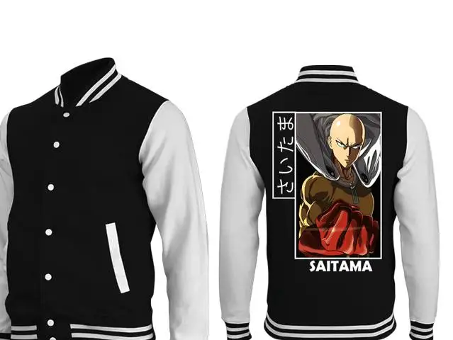 Jaqueta de beisebol Dragon Ball Goku, casaco universitário preto e branco com estampa traseira Super Saiyan Evolution e coleção Gi Art unissex