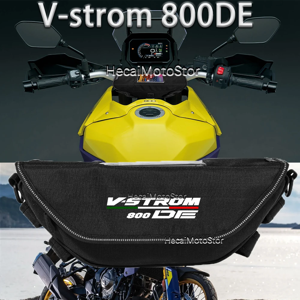 For V-strom 800DE v strom 800de Motorcycle accessory Waterproof And Dustproof Handlebar Storage Bag navigation bag