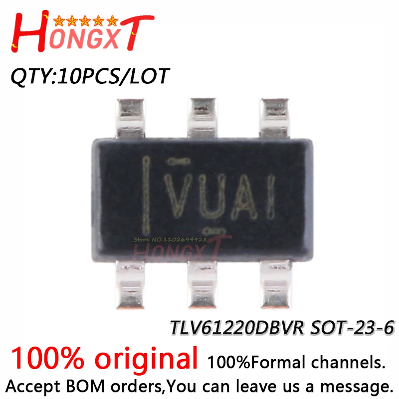 10PCS 100% NEW TLV61220DBVR SOT-23-6.Chipset