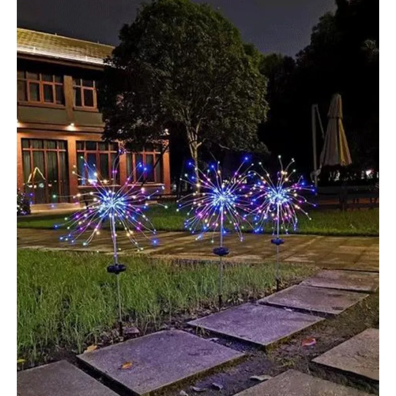 الشمسية في الهواء الطلق حديقة مصباح حديقة فيلا فناء عطلة الديكور مقاوم للماء مصباح الهندباء الأرضي #1