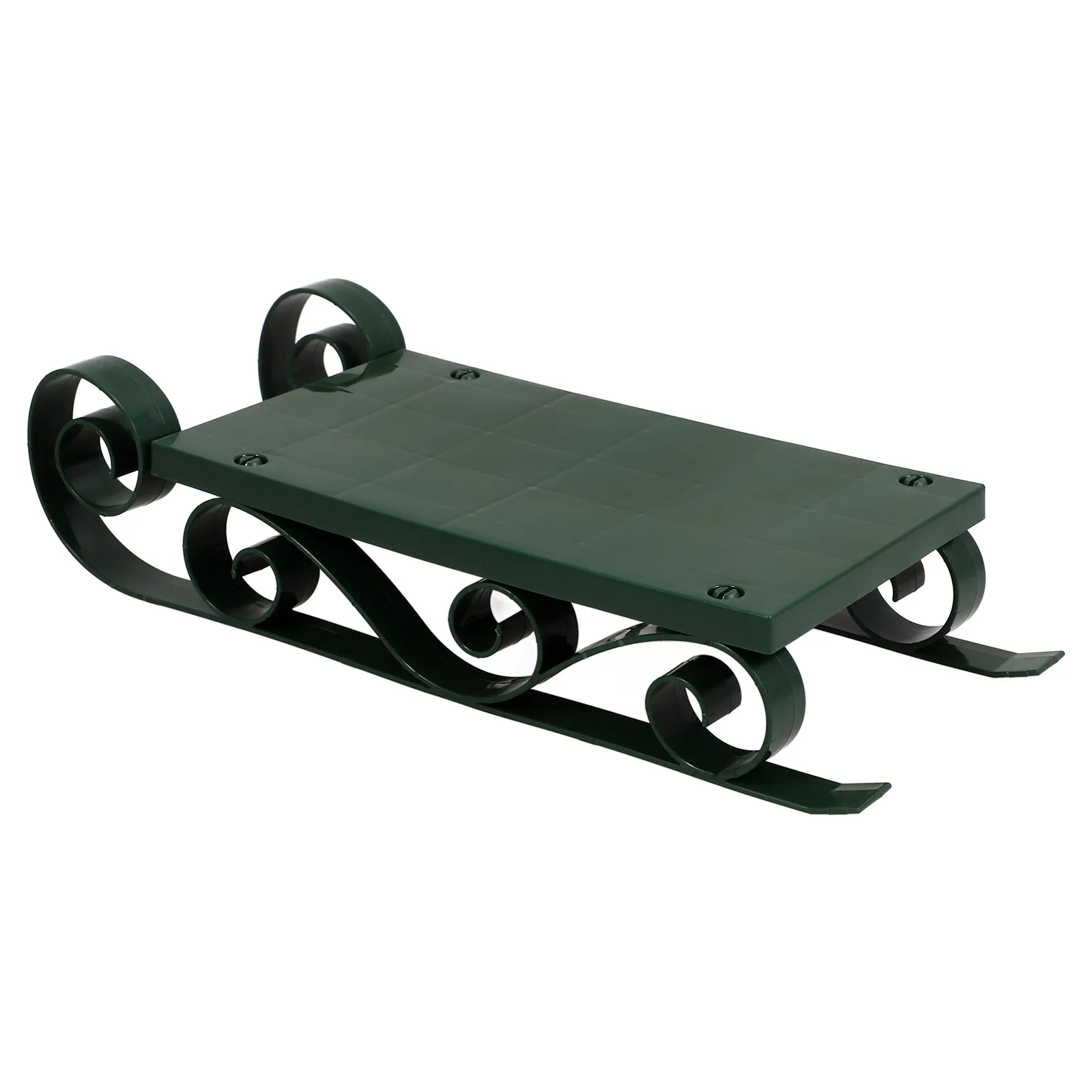 

Mini Plastic Sleigh Ornament Christmas Tree Hanging Xmas Decor DIY Holiday Table Centerpiece Charm Desktop Sleigh