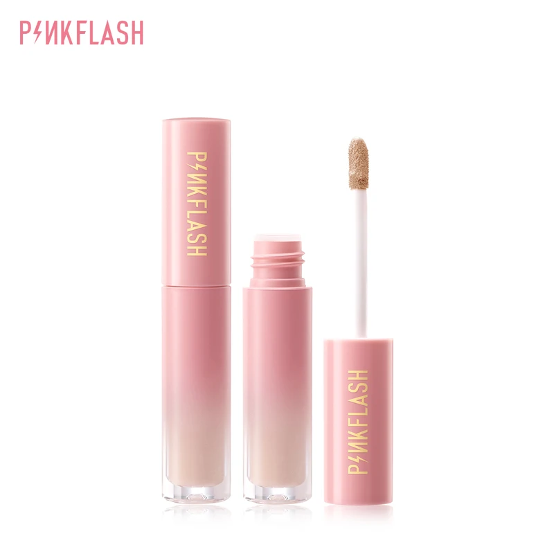 PINKFLASH ماكياج المخفي تغطي الوجه للهالات السوداء العيوب السائل الوجه المخفي الطبيعي لا تشوبه شائبة ماكياج مستحضرات التجميل