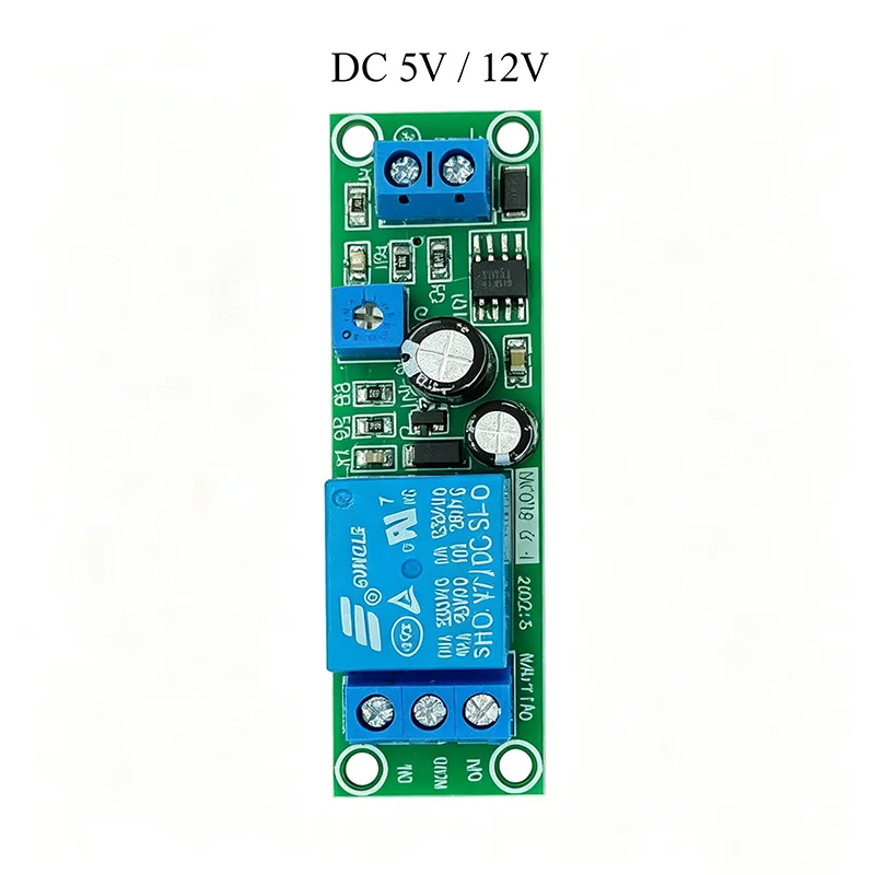 1PCS Time Delay Relay Module DC 5V 12V 24V Adjustable 10s-240s Monostable Trigger ON/OFF Switch