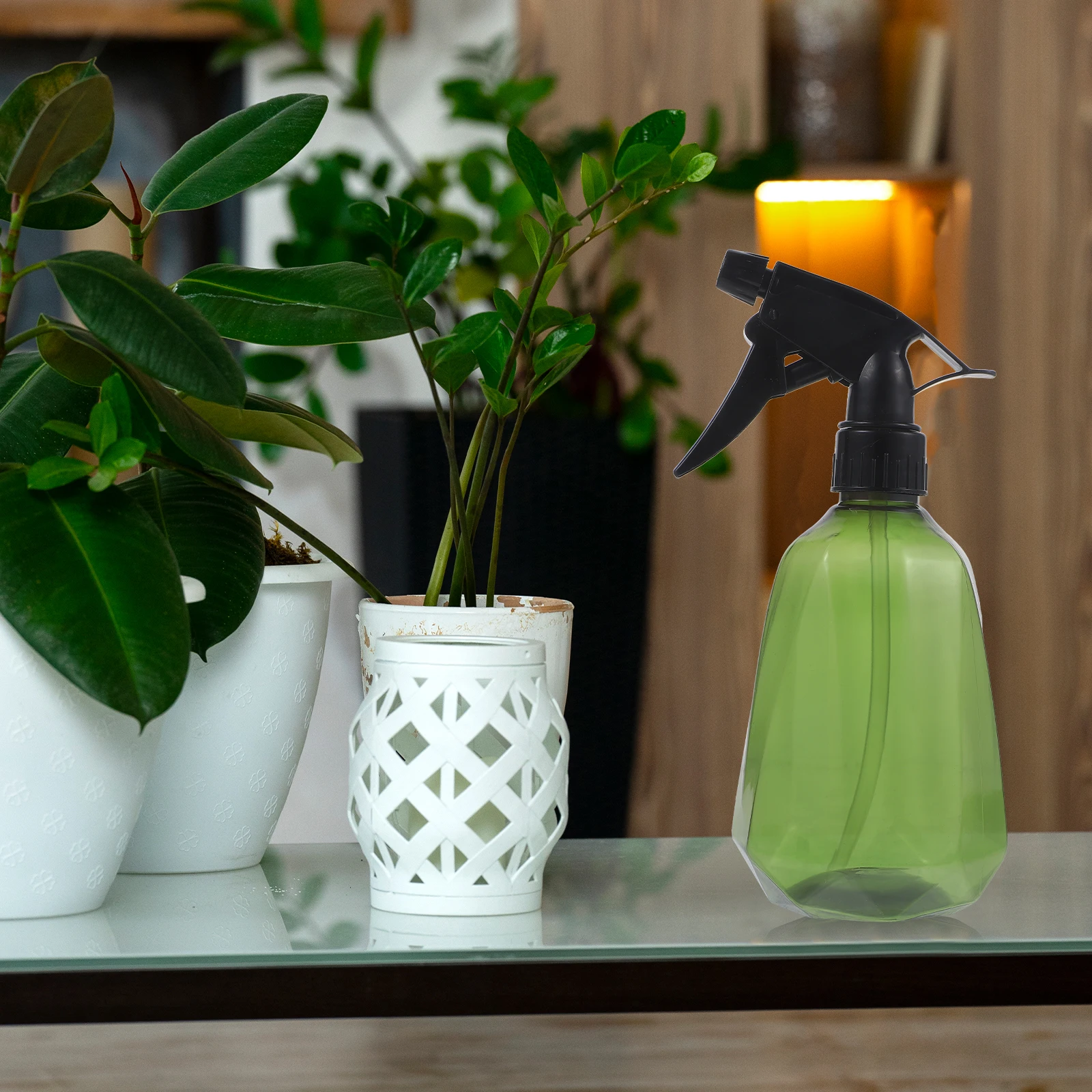 

2Pcs Refillable Plastic Watering Can Plant Sprayer Mister Lightweight Portable for Home Garden Potted Plants Hanging Houseplants