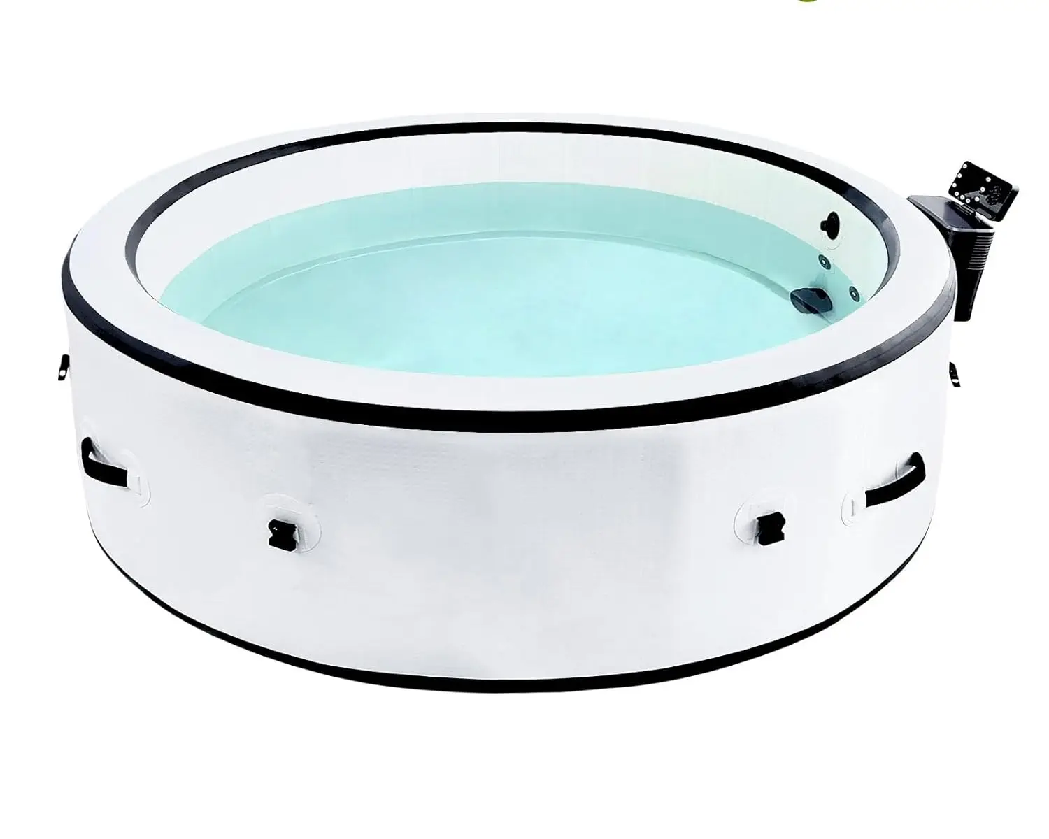 

A Large Massage Bathtub that can accommodate 4 to 6 People, a Portable Outdoor spa Pool, Equipped with 150 Bubble, Custom