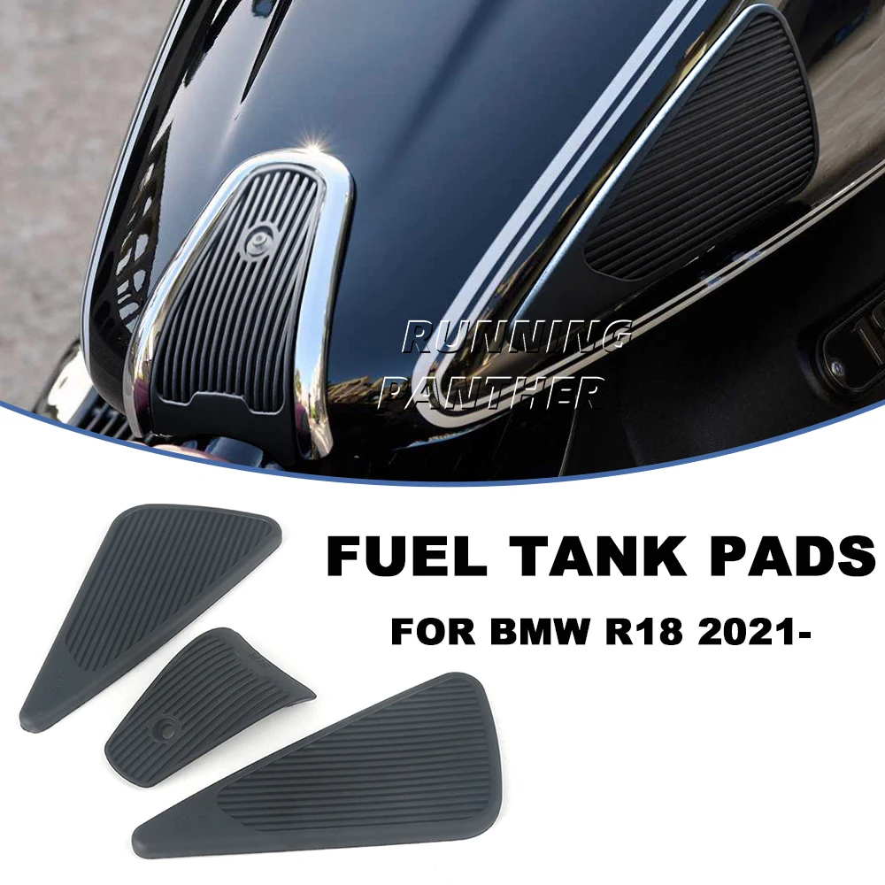 

For BMW R18 B Classic Roctane 100 Years Transcontinental 2021-UP Motorcycle Side Fuel Tank Pad Top Gas Tank Protective Sticker