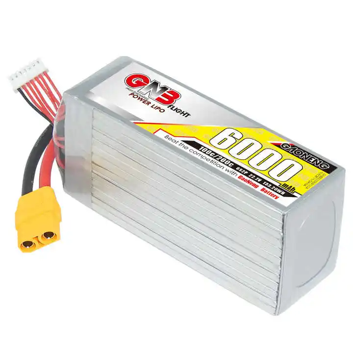 

GNB High Energy 6500mAh 6S 22.8V 70C Remote Control Lithium Battery Mavic Spark Charge Compatible Remote Control Drone