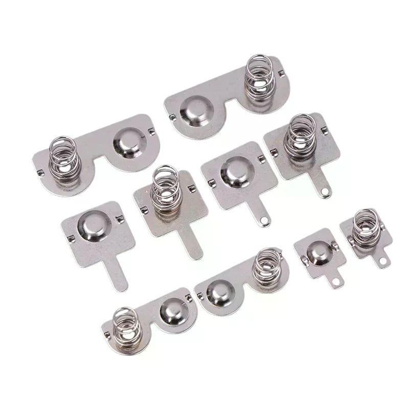 20PCS DIY Spielzeug Fernbedienung Zubehör Frühling Blatt AA/AAA Kontakt Blatt Batterie Box Positive Und Negative Blätter