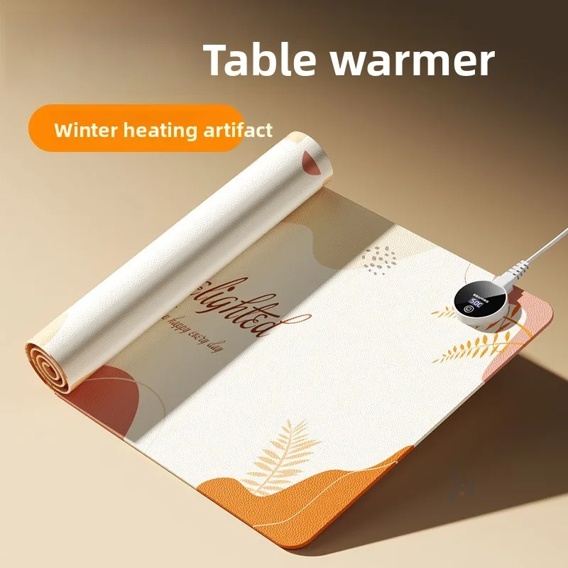 

Winter Home Office Non-slip Oversized Heating Mouse Pad Student Desktop Computer Heating Warm Table Mat