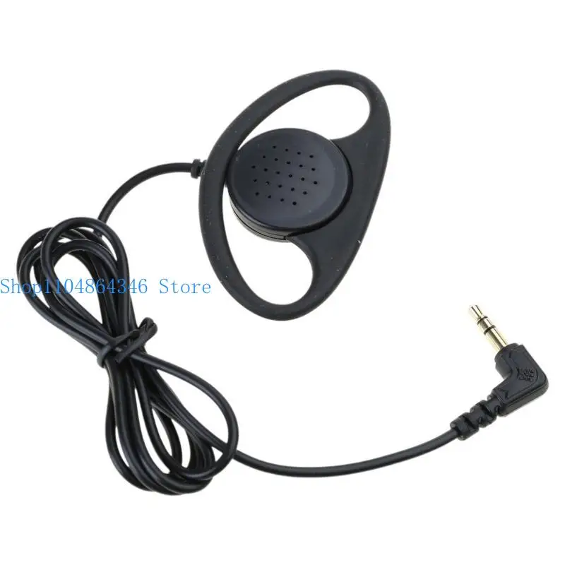 652F USB C/3.5mm Single Side Ear Hook Earphone Earbud Headsets for Mobile Phone Tablet Computer MP3 Players for Phone