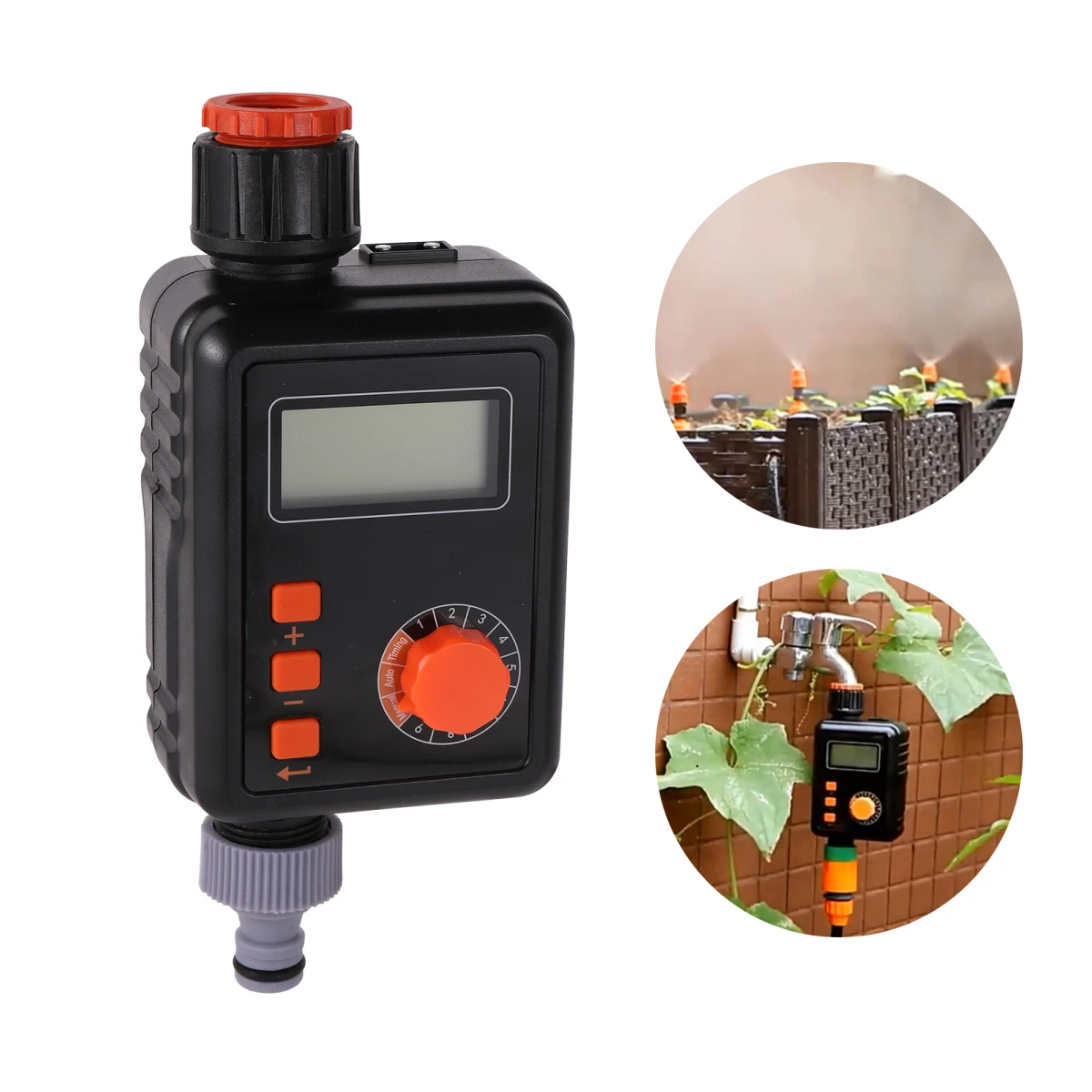 1Pc Digital Rain-sensing Self-closing Water Timer 1/2