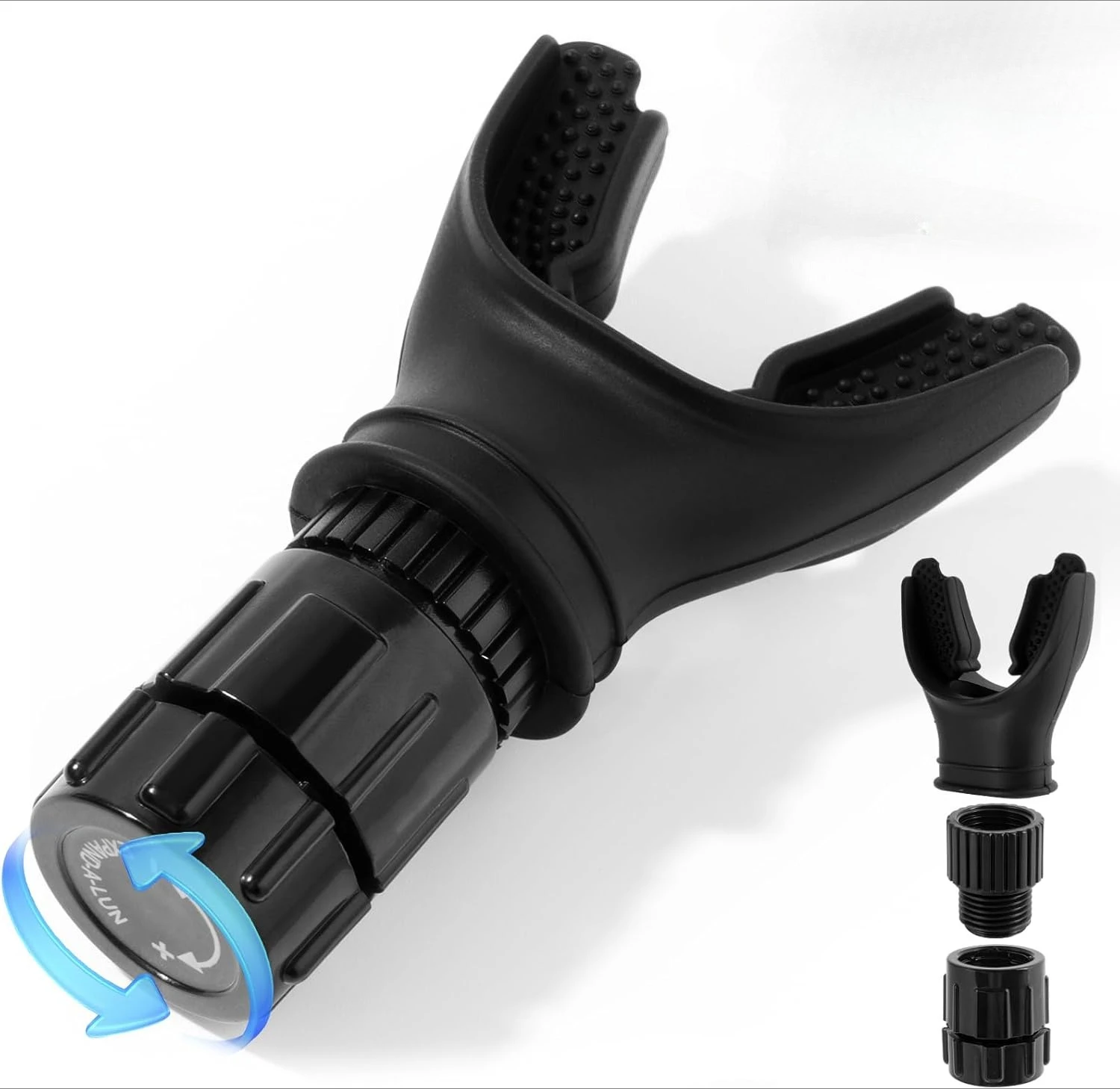 Adjustable Intensity Breathing Trainer Sports Portable Lung Capacity Abdominal Trainer Knob Improve Strength Endurance Gear