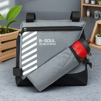 Waterproof Triangle Bike Bag Cycling Front Frame Pouch Bicycle Accessories Storage for Mountain Road Bikes Outdoor Sports Gear