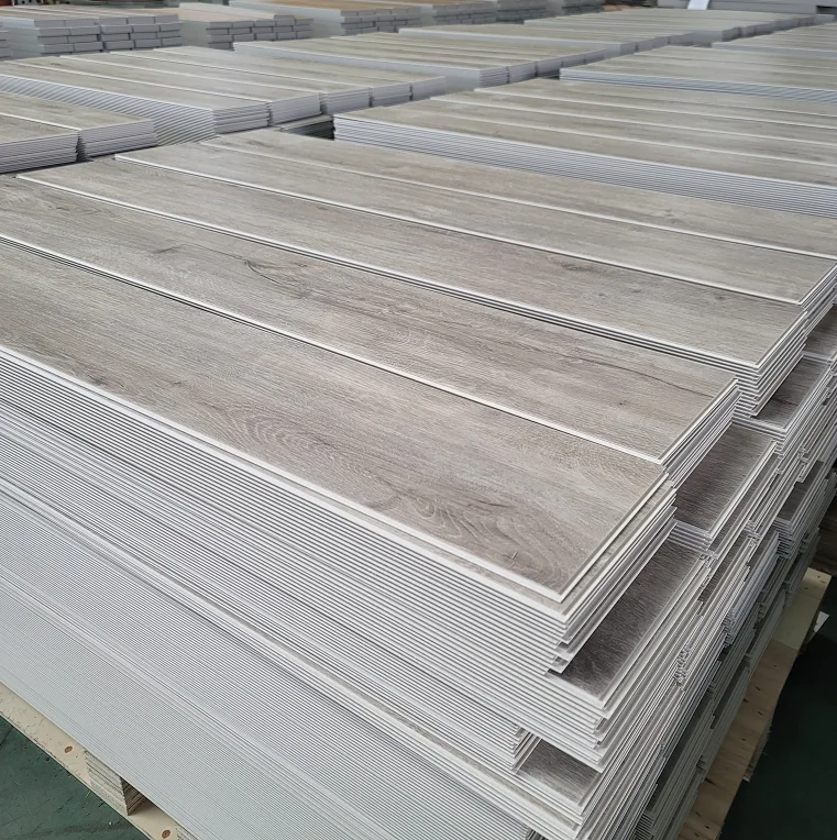 High Quality great price 5mm gray oak Spc Click plastic Vinyl Flooring spc flooring