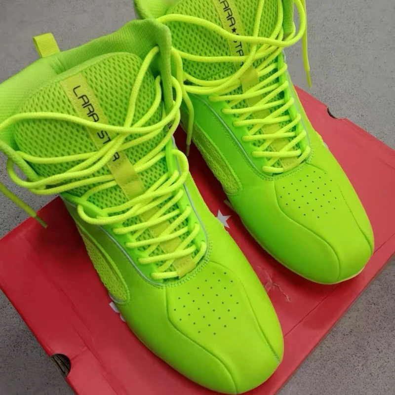 

2025 Hot Sale Wrestling Boots Men Women Luxury Brand Boxing Shoes for Unisex Designer Boxing Sport Shoe Couples Fighting Boots