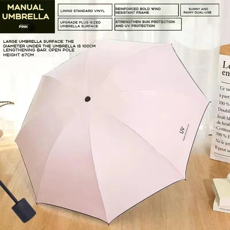 New Hot Portable Mini Sun Umbrella Pocket Rain Umbrella Vinyl Folding UV Ultraviolet Protection Sun Shade Pocket Parasol Capsule image 5