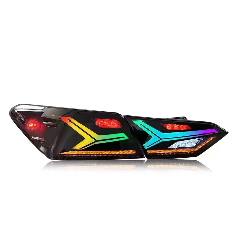 DK Motion Modified LED Tail Lights Car Lamp Assembly for Camry Led Tail Lamp 2018 8th Gen SE LE XSE XLE Turn Signal