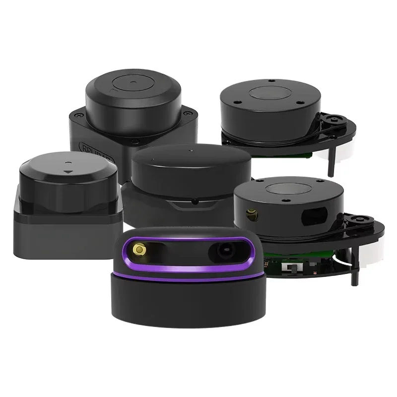 Misurazione sensore Lidar SLAM C1 A1M8 e alta velocità A2M12 S2L S2 S3 per robot Rpi Jetson ROS ROS 2