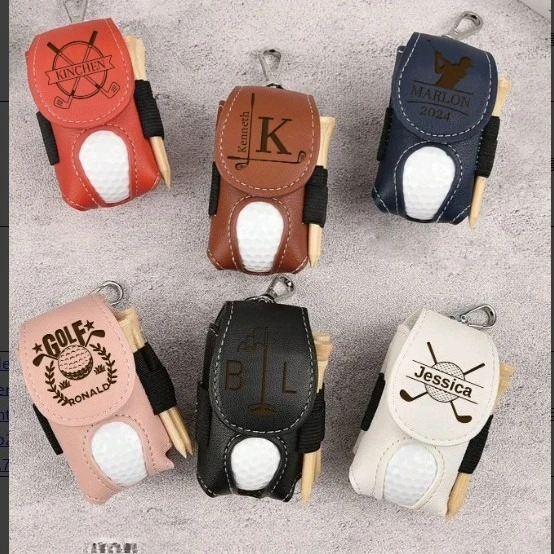 حقائب جولف أنيقة للاعبي الجولف المحمولة في الهواء الطلق، حقيبة قوية مثبتة على الخصر، حقيبة جولف سبايك