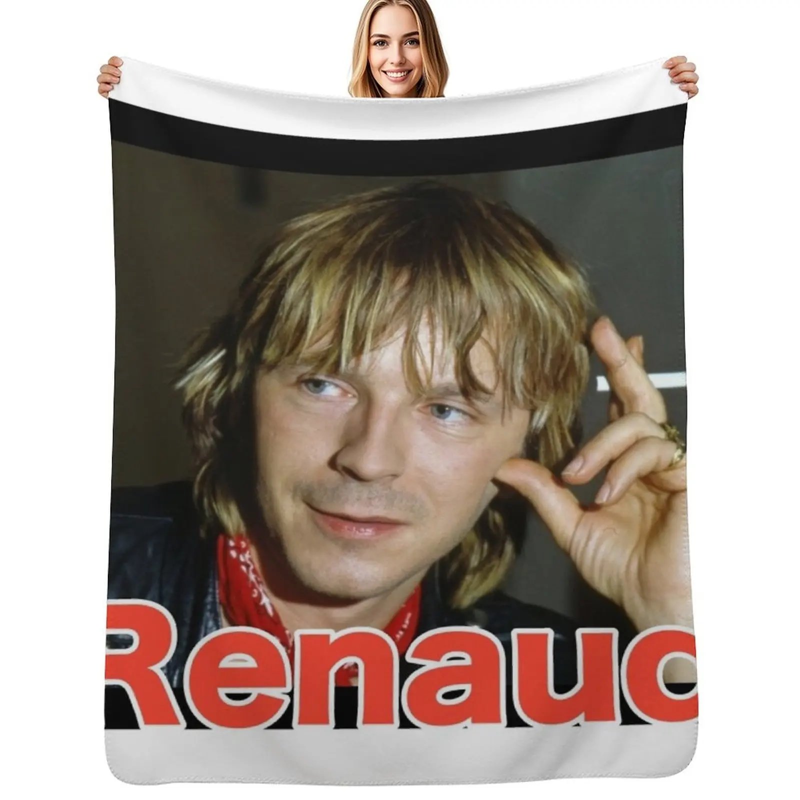 

Renaud cigarettes Throw Blanket Bed covers Luxury Thicken Camping Custom Blankets