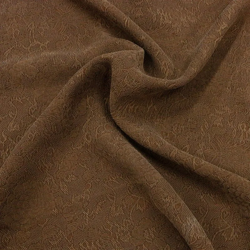 ผ้าไหมลายดอกไม้แบบเจาะรู กลิ่นหอม สีสันสดใส เหมาะสำหรับตัดเย็บเสื้อฮั่นฝู ชุดกี่เพ้า สไตล์จีน ผ้าไหมคุณภาพสูง