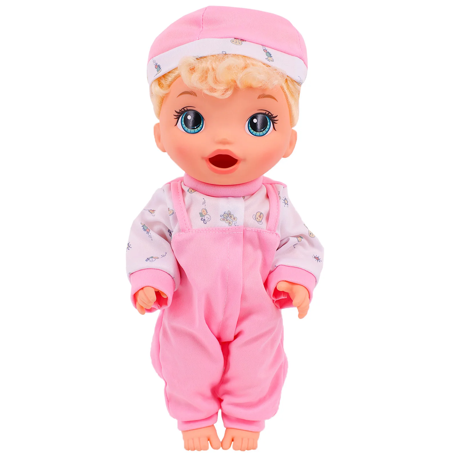 Doll Clothes For 12Inch Alive Baby Doll Print Cute Suspenders Dress&Siamese Suit Accessories,Only Sell Clothes