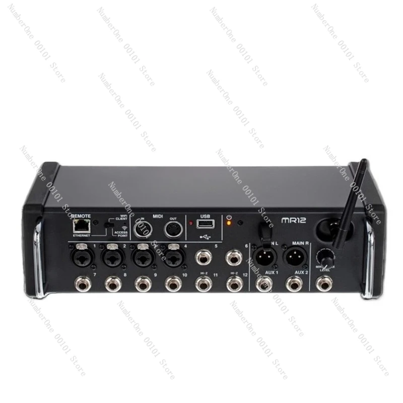 MR12 MR18 Digital Mixer with WIFI Module USB Audio Interface Stage Performance Rack Mixer