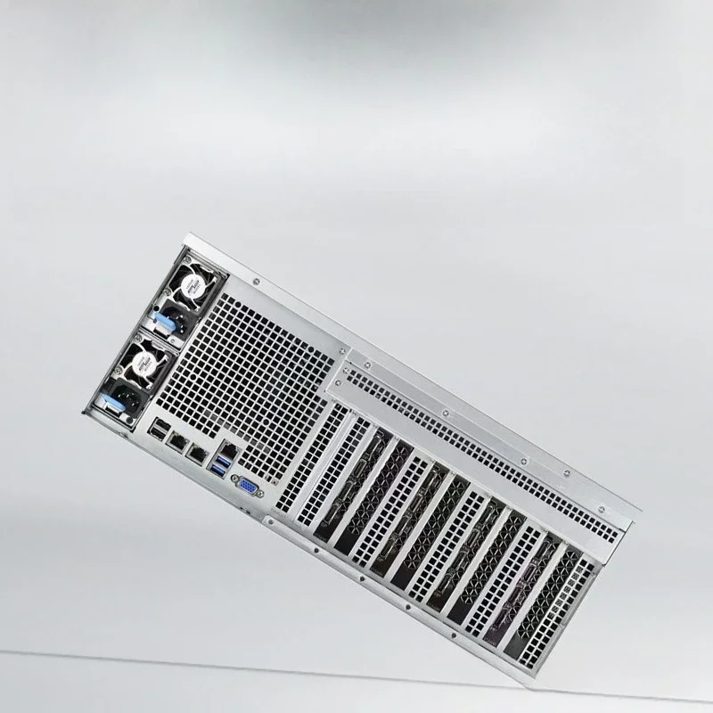 Server rack-mounted E5 processor 4-card RTX4090 deployment deepseekAI inference workstation