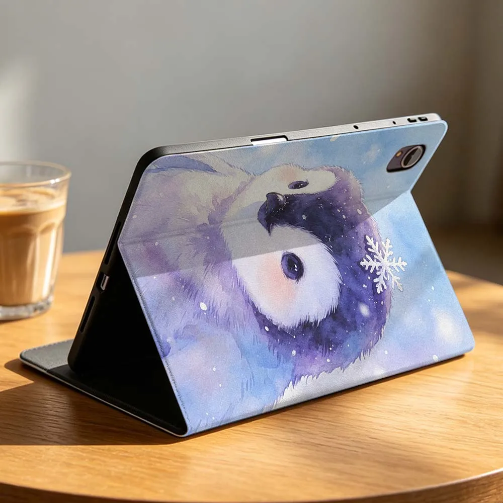 Cute Penguin Animals Case For Huawei Matepad M6 10.8 11 11.5S Pro Air SE Honor Tab 8 9 10 V9 X8 X9 X10 Magic Pad GT 2 3 Tablet