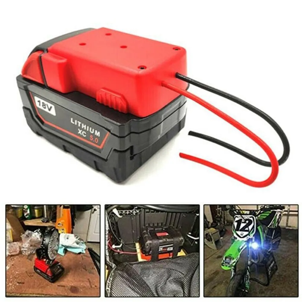 

Для инструментов 18 В, преобразователь аккумуляторной батареи 12AWG 135 мм, 1 шт., 1x дизайн из формы, высокое качество, хорошая практичность