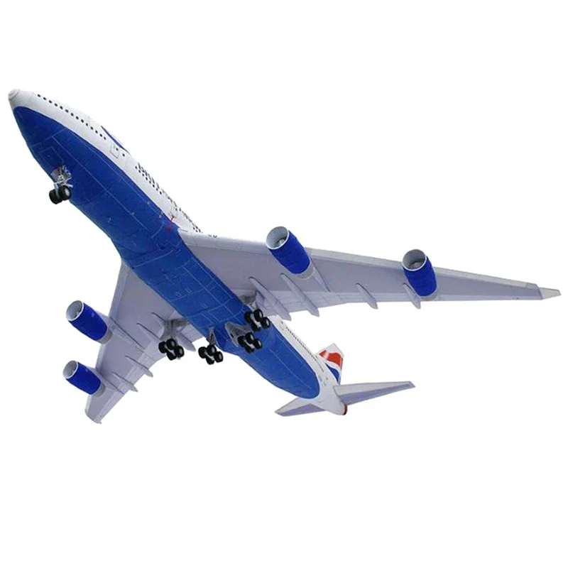 1:144 ボーイング 747 航空機民間航空旅客機 DIY 3D 紙カードモデルセット