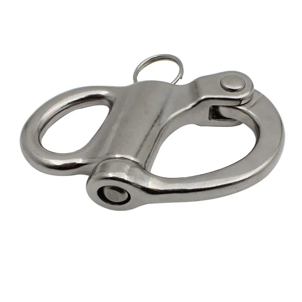 Stainless Quick Release Boat Anchor Chain Eye Shackle Swivel Hook Snap Marine 52mm For A Large Variety Of Applications Accessori