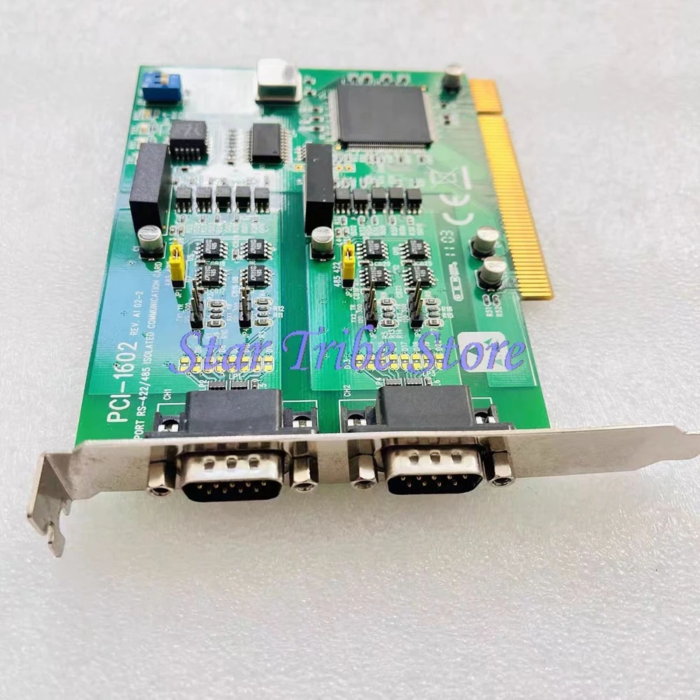 

PCI-1602 2-Port RS-422/485 PCI Isolated Communication Card Dual-Port Communication Card