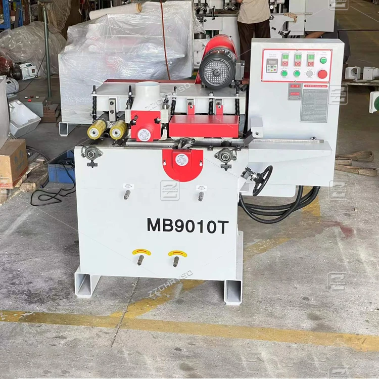 Automatyczna kolbarka MB9010T do drewna, maszyna do okrągłych drewnianych trzonków do miotaczy, frezarka do kolb.