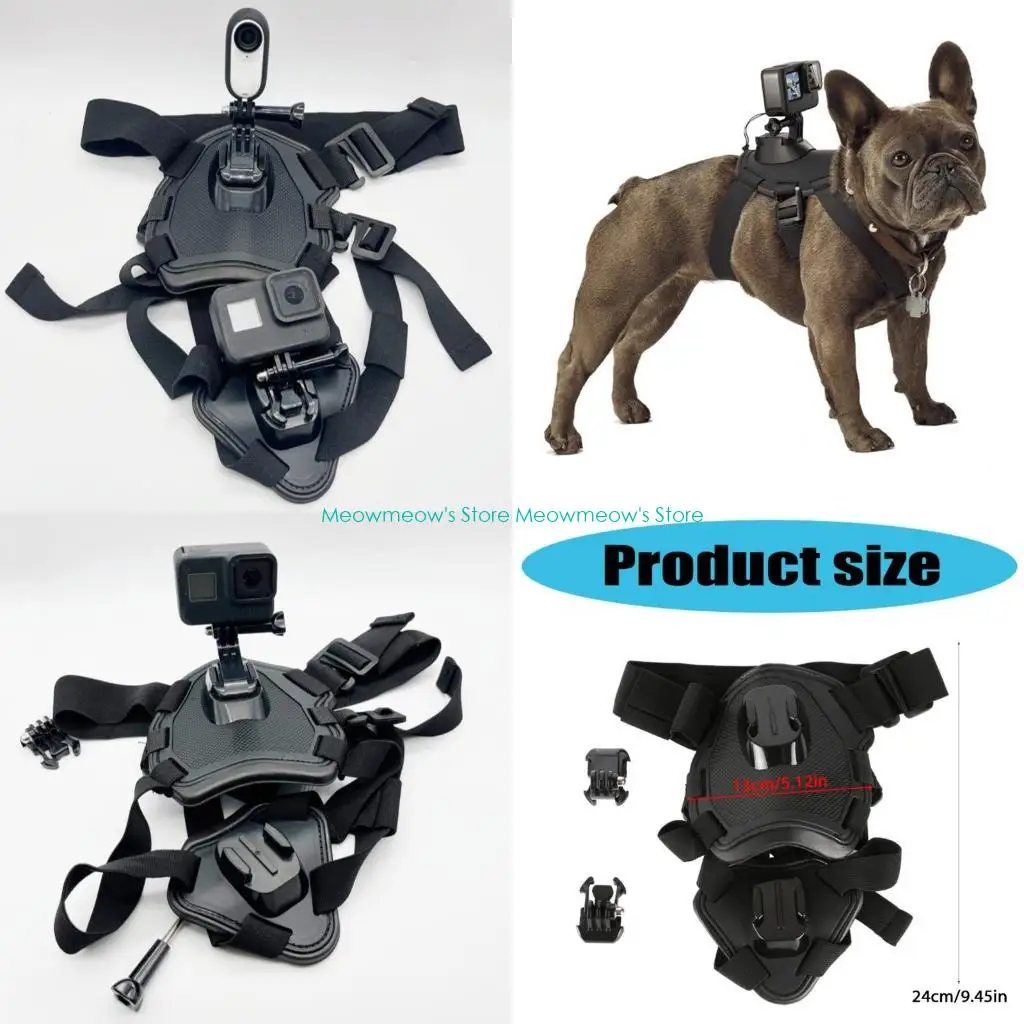 

W91A обеспечивает посадку на ремень для камеры домашнего животного, регулируемый ремень, конструкция для стабильного крепления