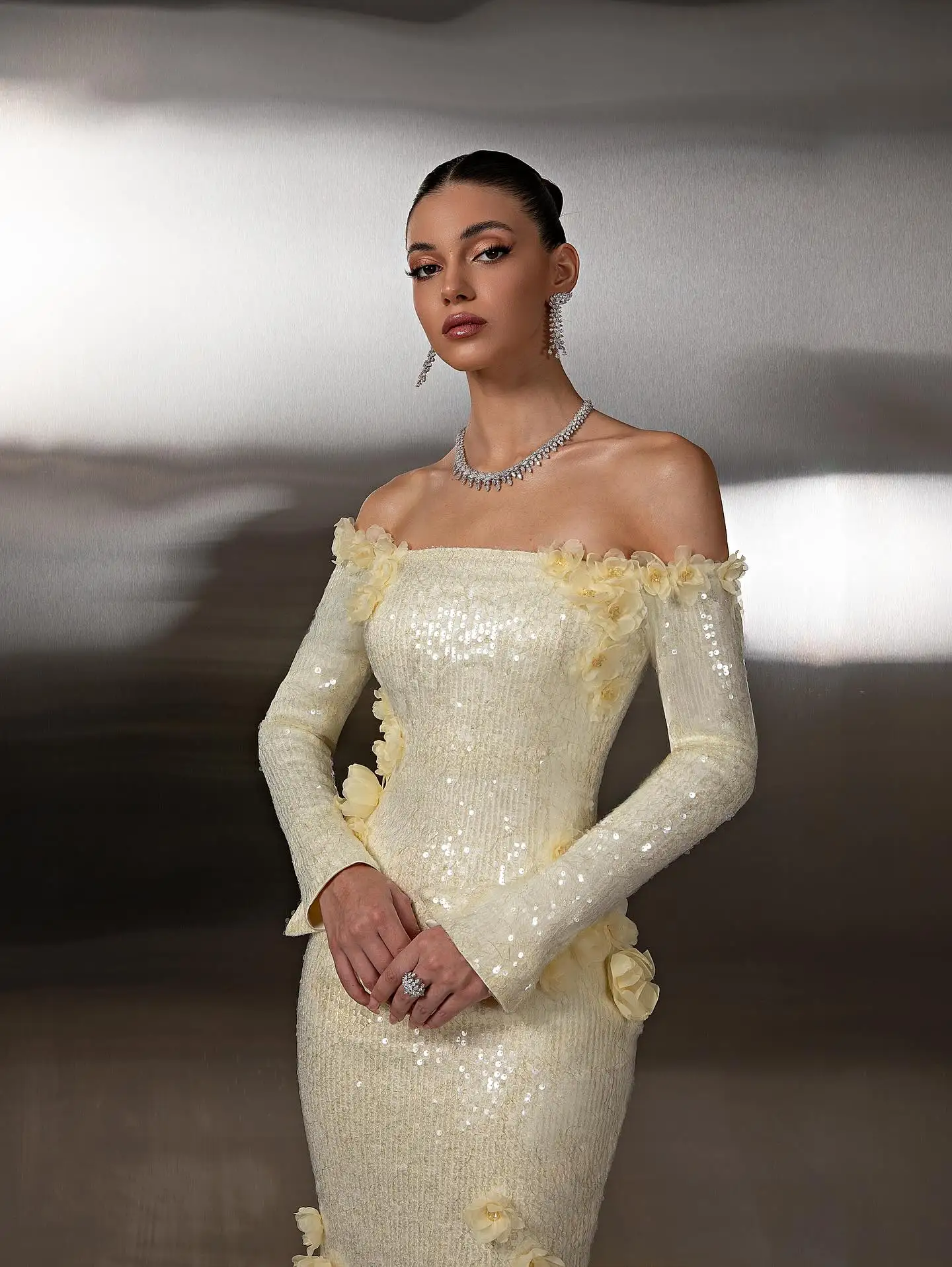 Vestidos de baile personalizados Ypmwzx Bateall Sereia até o chão Vestido de festa de coquetel vestidos فسات