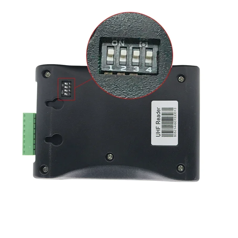 In stock 860-960 MHz UHF  RFID Reader Writer ABS Black for Retail Store Anti-theft Library Book Shop Loss Prevention