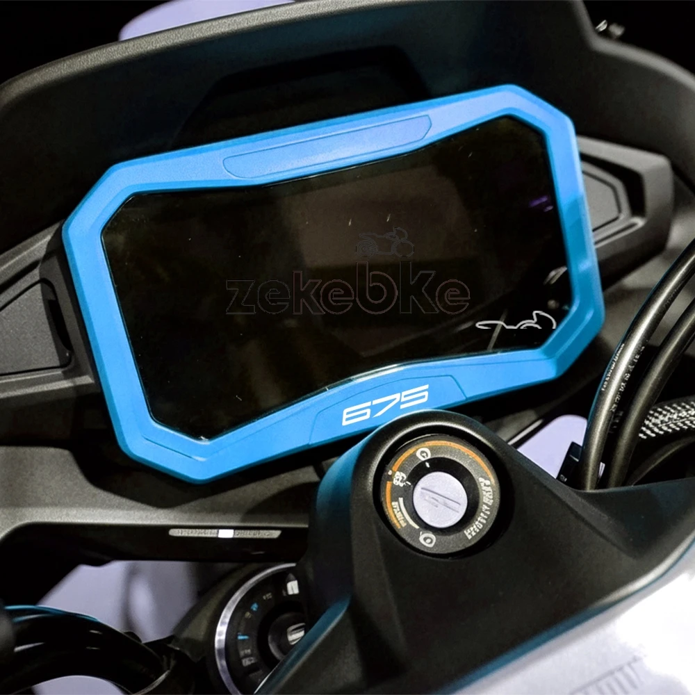 2026 2025 For CFMOTO 675NK 675 SRR 675SS 675 SR-R TFT Anti Theft Dashboard Bezel Frame Cover Instrument Display Guard Protector