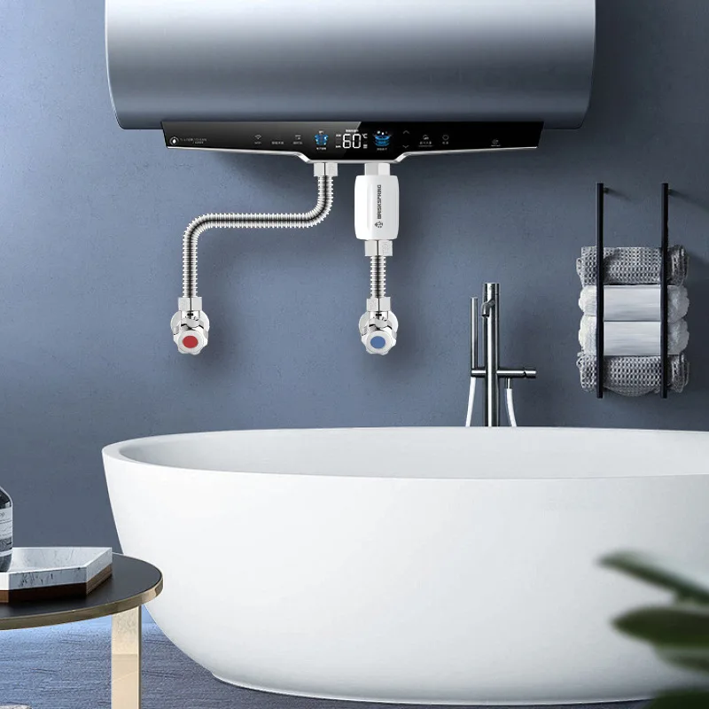 Smart Toilet Water Heater Pre-scaler Scale Inhibitor No Core Replacement Household  Water Purification Filter