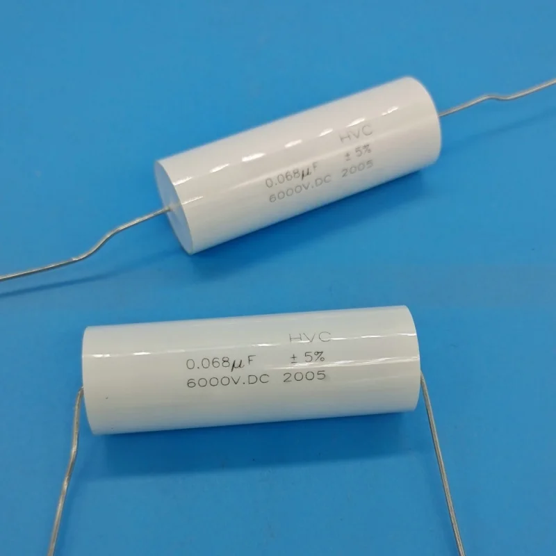 

1PCS high voltage pole-free inductive film capacitor 6000V 0.068uf 683 6KV 19.5X57MM