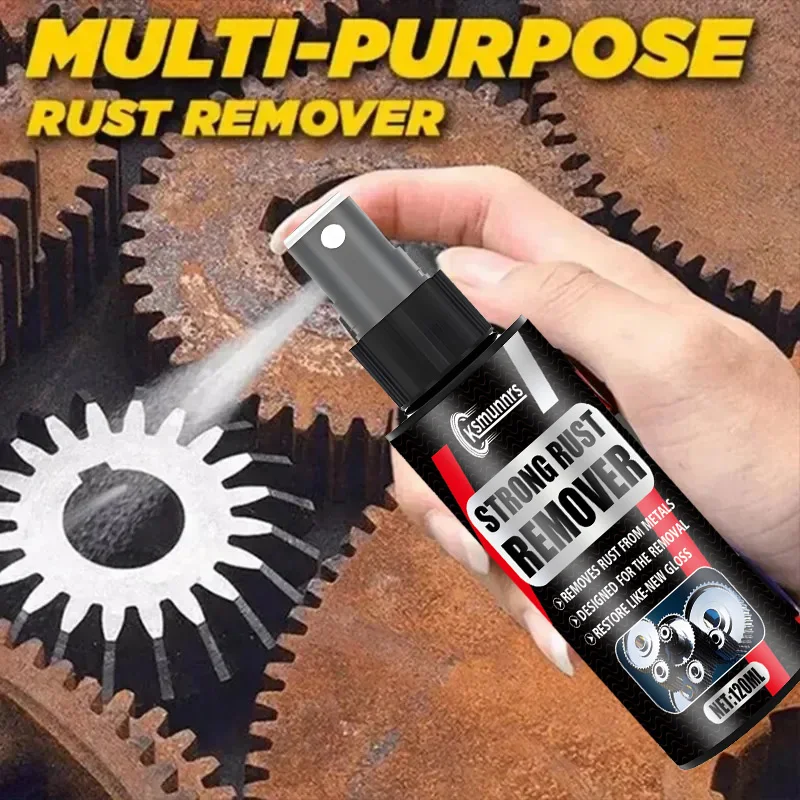 Car Anti-Rust Remover Rust Inhibitor Rust Remover Derusting Spray Car Maintenance Cleaning Metal Chrome Paint Clean Lubricant