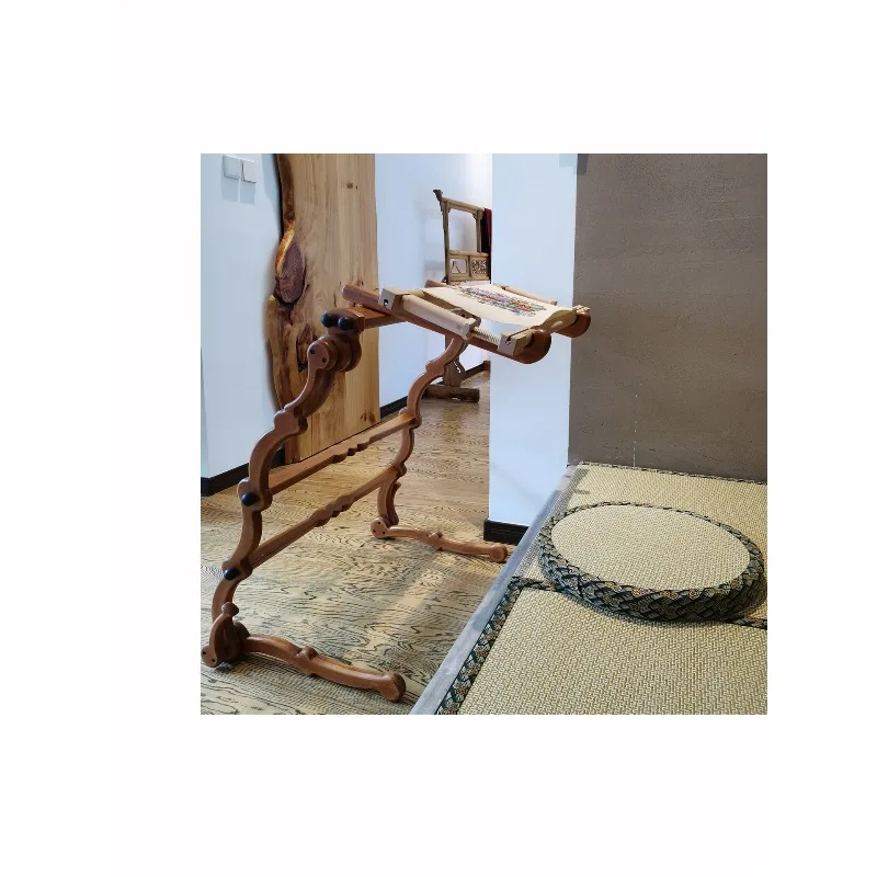 Double-legged vertical embroidery frame Cross stitch Stretch embroidery frame Special bracket tool Beech wood